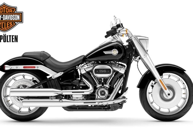 Harley-Davidson Softail Fat Boy 114 FLFBS (Vivid Black)
