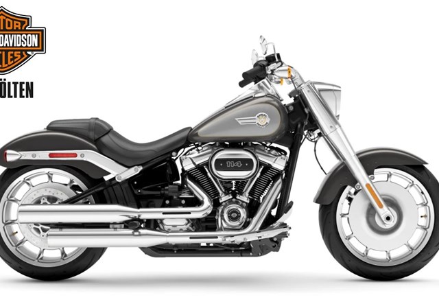 Harley-Davidson Softail Fat Boy 114 FLFBS (Gray Haze/Silver Fortune)