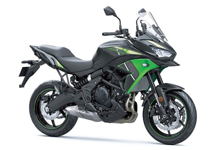 Kawasaki Versys 650 (BK1: Metallic Black/Lime Green)