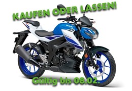 Neumotorrad Suzuki GSX-S125