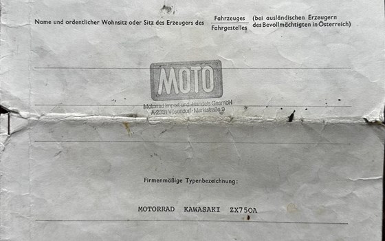 Gebrauchtmotorrad Kawasaki ZX 750 - Bild 17