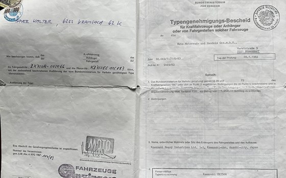 Gebrauchtmotorrad Kawasaki ZX 750 - Bild 18