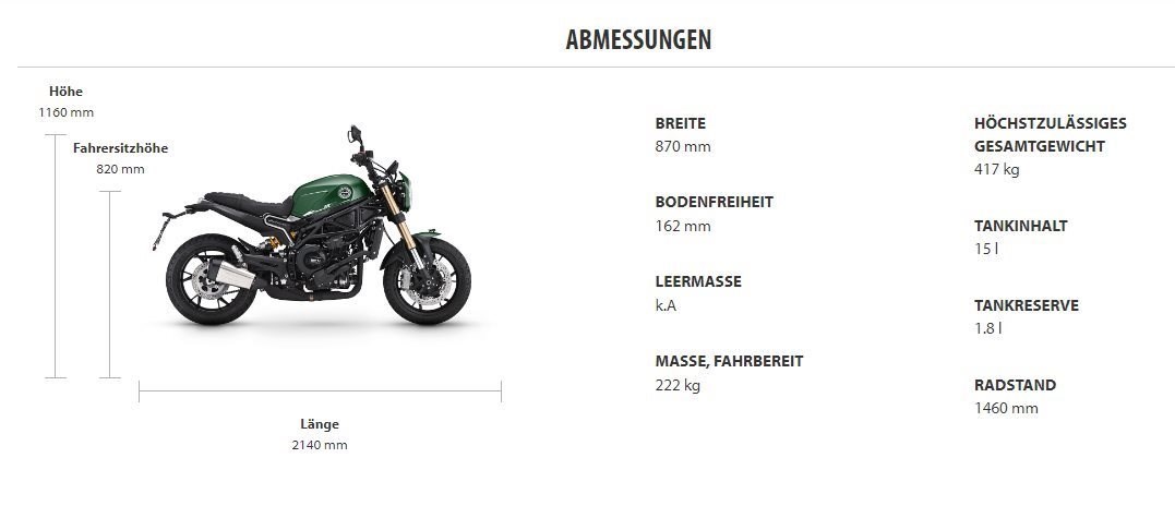 Angebot Benelli Leoncino 800