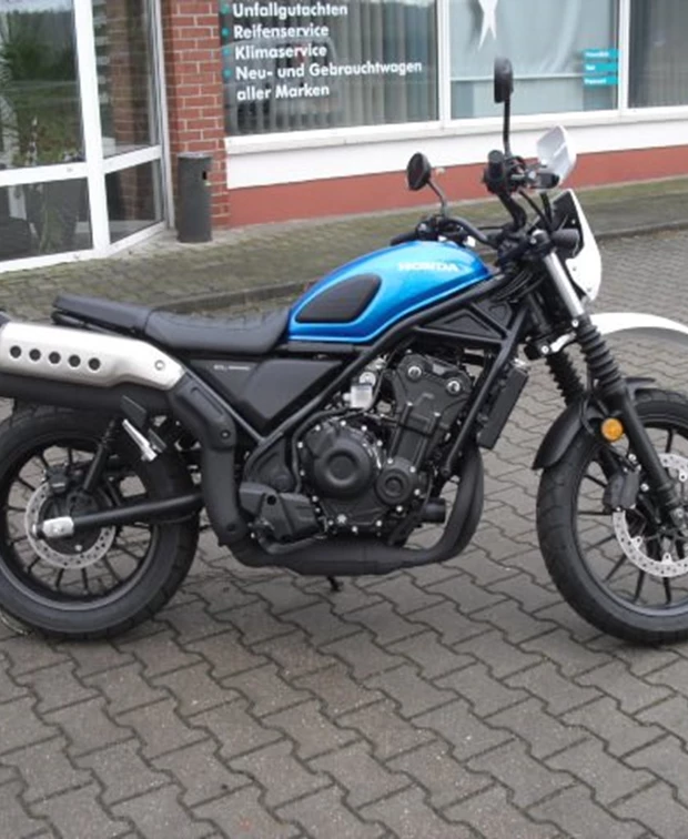 Honda CL500<br />mit Zubehör