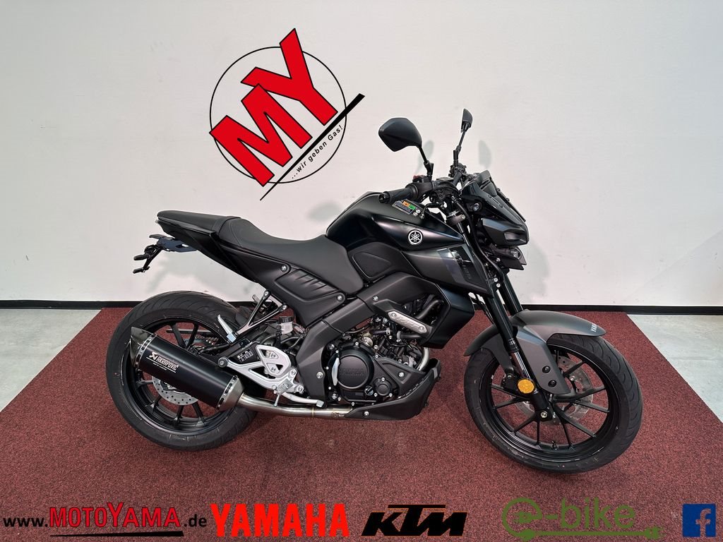 Yamaha MT-125 MY EDITION inkl. AKRA, LED, KZH + Aktion!
