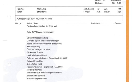 Gebrauchtmotorrad BMW R 100 GS - Bild 17