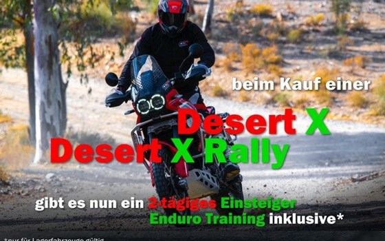 Neufahrzeug Ducati DesertX Rally - Bild 1