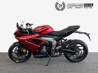 Gebrauchtmotorrad Triumph Daytona 660 Teilzahlung € 109.- 4 Jahre Garantie inkl. Quickshifter oder A2-Drosselkit