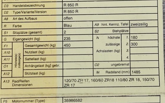 Gebrauchtmotorrad BMW R 850 R - Bild 8