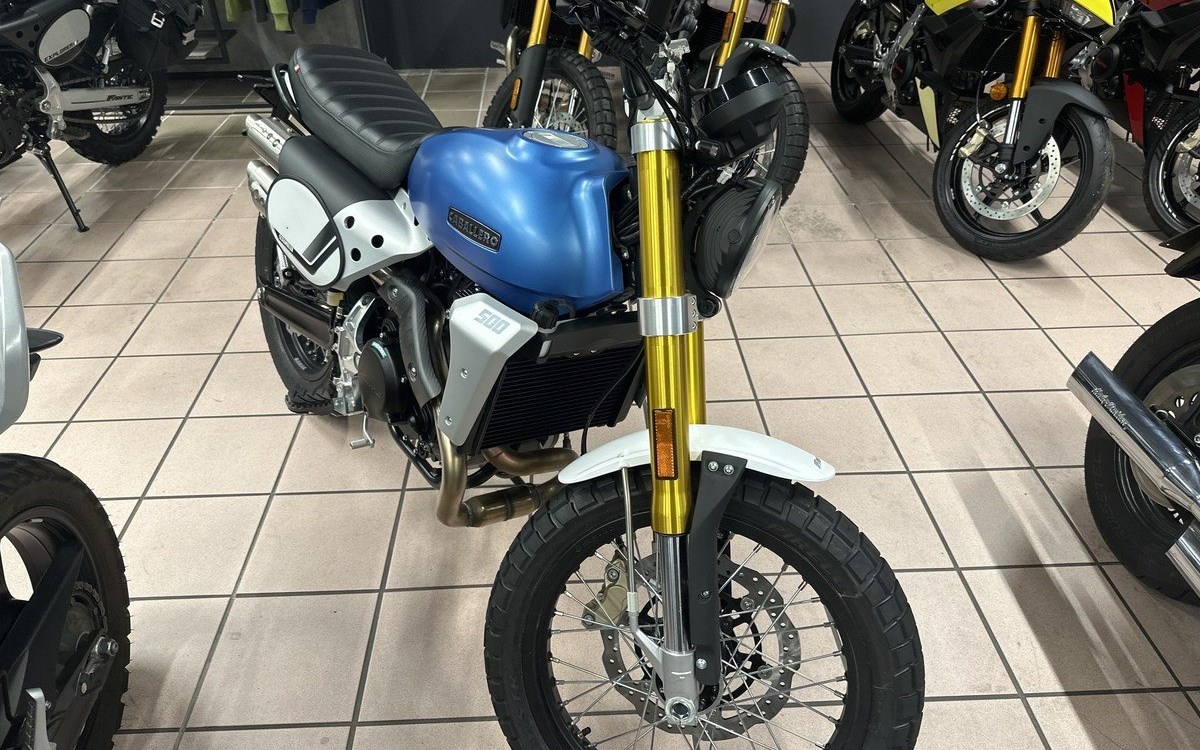 Zum Vergrößern bitte anklicken! Angebot Fantic Caballero Scrambler 500