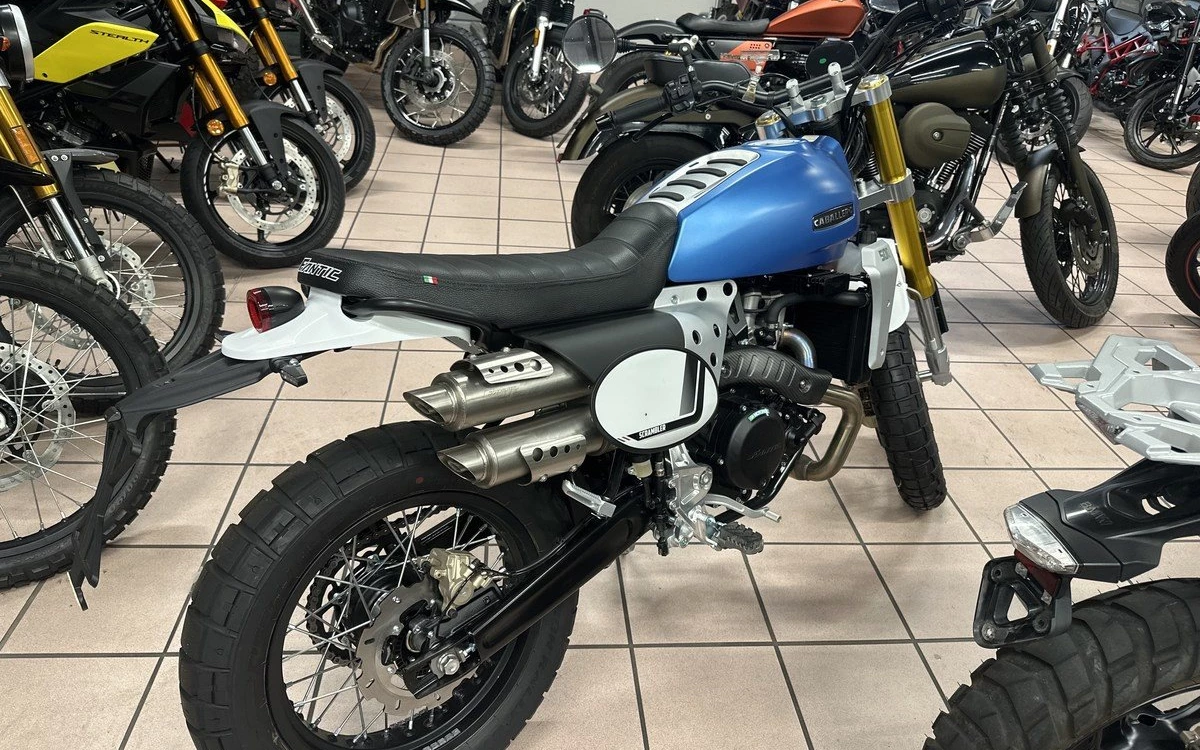 Zum Vergrößern bitte anklicken! Angebot Fantic Caballero Scrambler 500