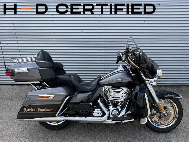 Harley-Davidson Touring Electra Glide Ultra Limited FLHTK (Charcoal Pearl/Vivid Black/Gold) - Bild 1
