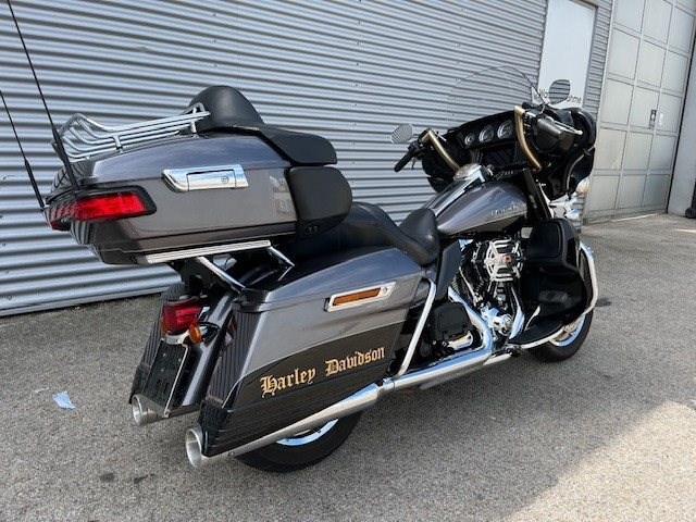 Harley-Davidson Touring Electra Glide Ultra Limited FLHTK (Charcoal Pearl/Vivid Black/Gold) - Bild 7