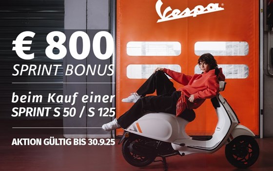 Neufahrzeug Vespa Sprint 125 S - Bild 6 Neufahrzeug Vespa Sprint 125 S - Bild 6
