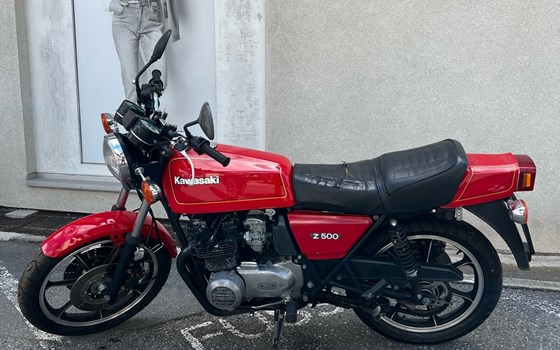 Gebrauchtmotorrad Kawasaki Z 500 - Bild 1 Gebrauchtmotorrad Kawasaki Z 500 - Bild 1