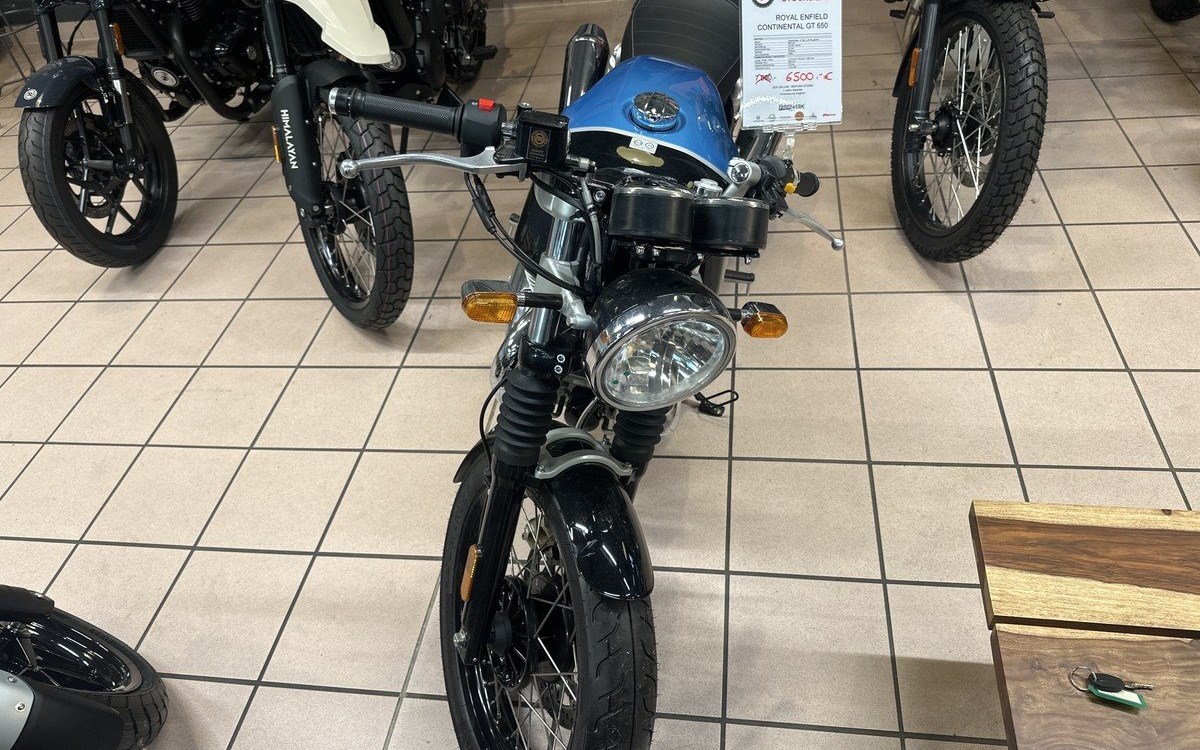 Zum Vergrößern bitte anklicken! Angebot Royal Enfield Continental GT 650