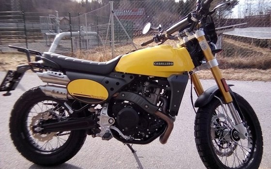 Gebrauchtmotorrad Fantic Caballero Scrambler 500 - Bild 1 Gebrauchtmotorrad Fantic Caballero Scrambler 500 - Bild 1