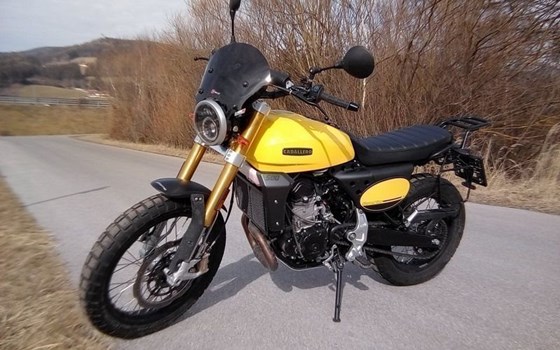 Gebrauchtmotorrad Fantic Caballero Scrambler 500 - Bild 2 Gebrauchtmotorrad Fantic Caballero Scrambler 500 - Bild 2