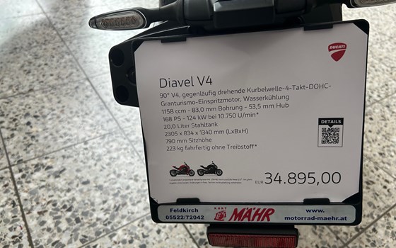 Neufahrzeug Ducati Diavel V4 - Bild 3 Neufahrzeug Ducati Diavel V4 - Bild 3