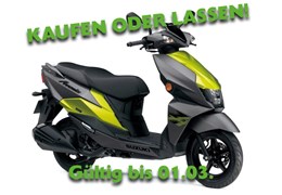 Neumotorrad Suzuki Avenis 125