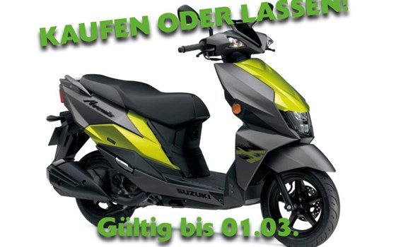 Neufahrzeug Suzuki Avenis 125 - Bild 1
