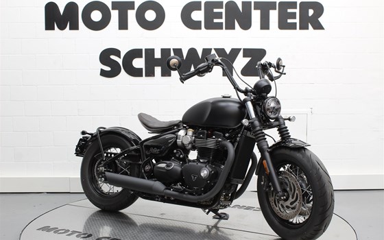 Motorrad Occasion Triumph Bonneville Bobber - Bild 2