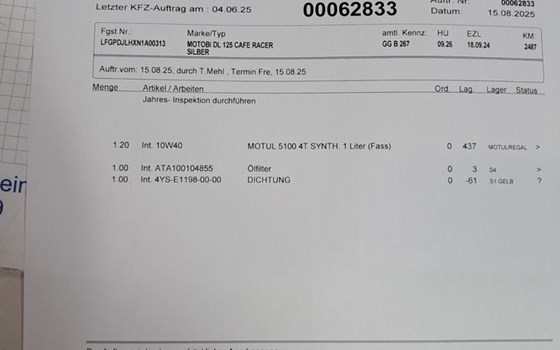 Gebrauchtmotorrad Motobi DL 125 Cafe Racer - Bild 2