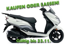 Neumotorrad Suzuki Burgman Street 125EX