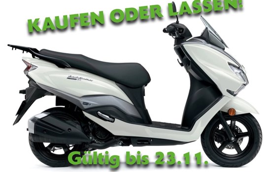 Neufahrzeug Suzuki Burgman Street 125EX - Bild 1