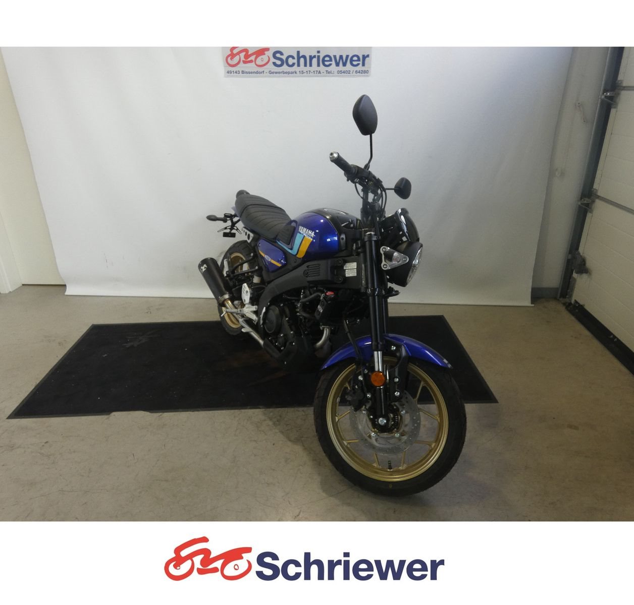 Yamaha XSR125 inkl. Zubehör