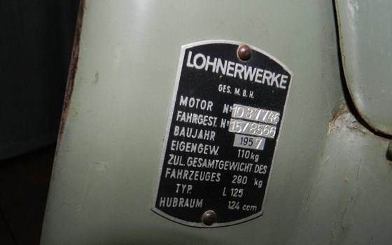 Gebrauchtmotorrad Lohner L125 - Bild 5 Gebrauchtmotorrad Lohner L125 - Bild 5