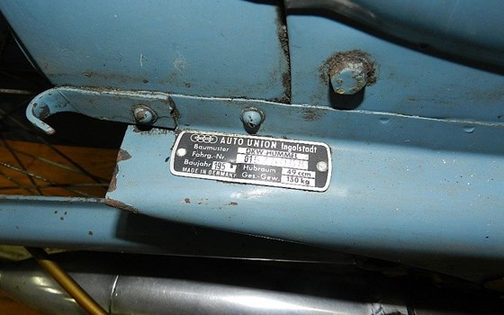 Gebrauchtmotorrad DKW Hummel - Bild 8 Gebrauchtmotorrad DKW Hummel - Bild 8
