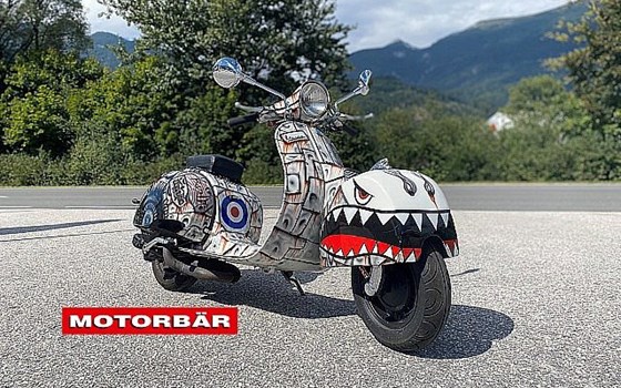 Gebrauchtmotorrad Vespa P200E - Bild 3