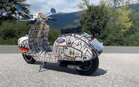 Gebrauchtmotorrad Vespa P200E - Bild 4