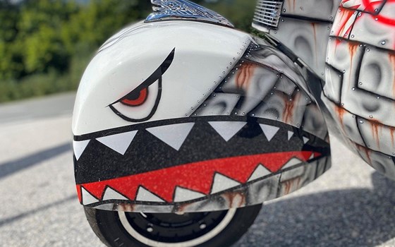 Gebrauchtmotorrad Vespa P200E - Bild 9