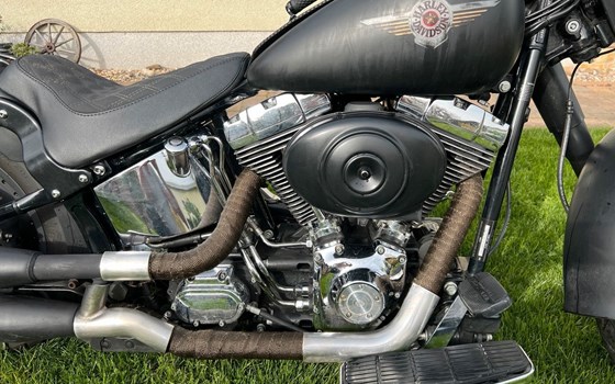 Motorrad Occasion Harley-Davidson Softail Fat Boy FLSTF - Bild 2