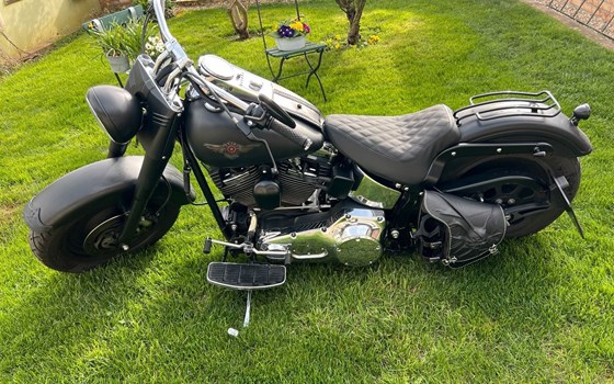 Motorrad Occasion Harley-Davidson Softail Fat Boy FLSTF - Bild 4