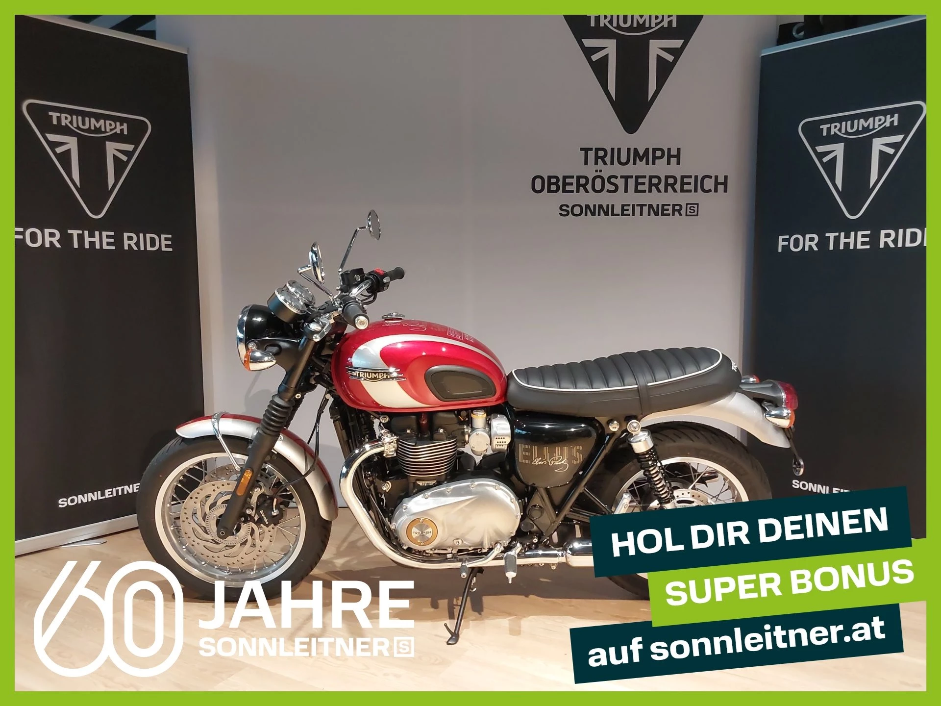 Triumph Bonneville T120<br />ELVIS PRESLEY Edition