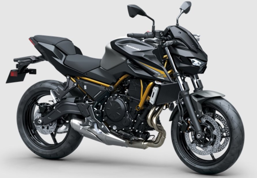 Kawasaki Z650 (GY1 Schwarz & Gold)