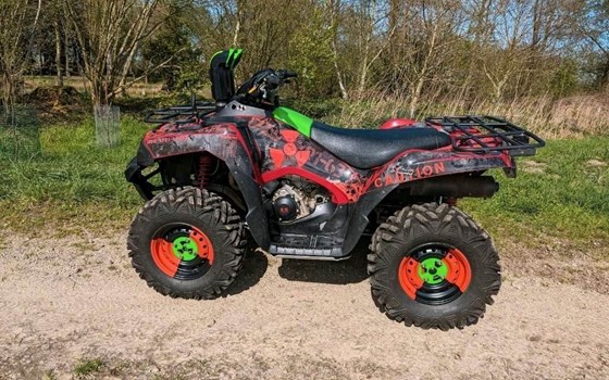 Gebrauchtmotorrad Kawasaki KVF 750 4x4 - Bild 4 Gebrauchtmotorrad Kawasaki KVF 750 4x4 - Bild 4