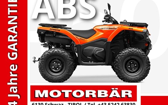 Neufahrzeug CFMOTO CForce 450 EFI 4x4 S One - Bild 1 Neufahrzeug CFMOTO CForce 450 EFI 4x4 S One - Bild 1
