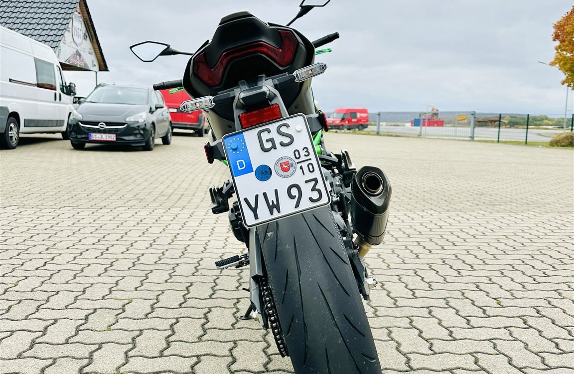 Zum Vergrößern bitte anklicken! Angebot Kawasaki Z900