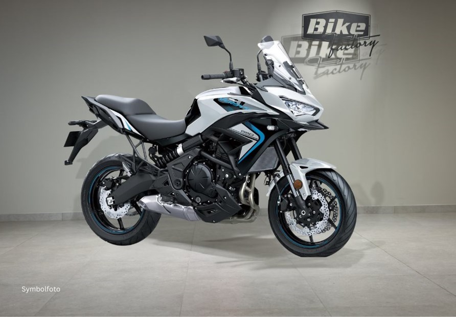 Kawasaki Versys 650 (WT1: Weiß & Schwarz)