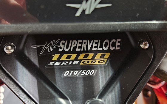 Neufahrzeug MV Agusta Superveloce 1000 Serie Oro - Bild 9