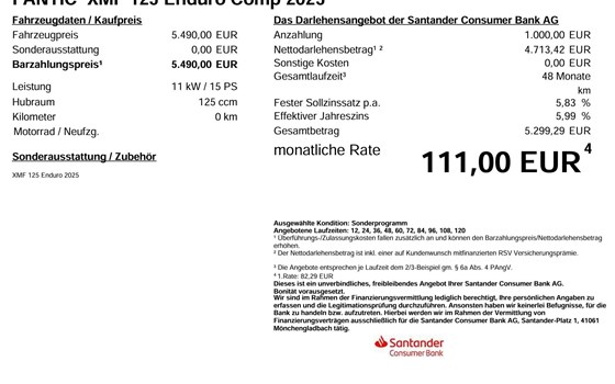 Neufahrzeug Fantic XEF 125 Competition - Bild 4