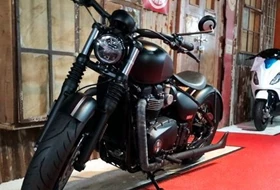 Gebrauchte Triumph Bonneville Bobber Black Triumph Bonneville Bobber Black