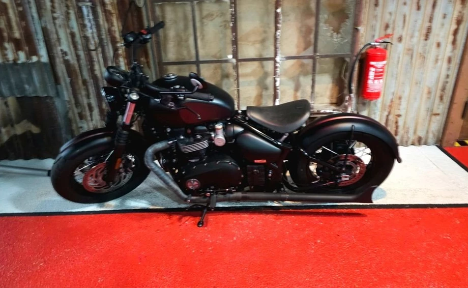 Offer Triumph Bonneville Bobber Black Bild 7: Offer Triumph Bonneville Bobber Black