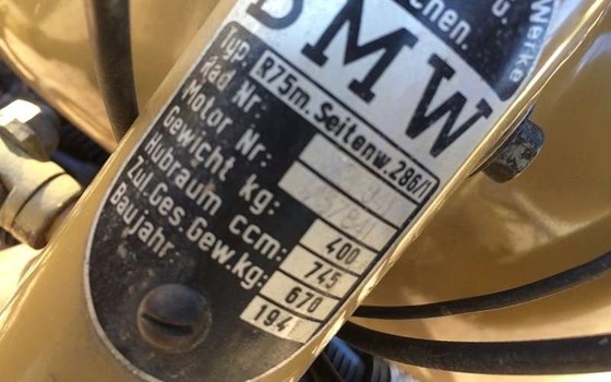 Gebrauchtmotorrad BMW R 75 - Bild 6 Gebrauchtmotorrad BMW R 75 - Bild 6