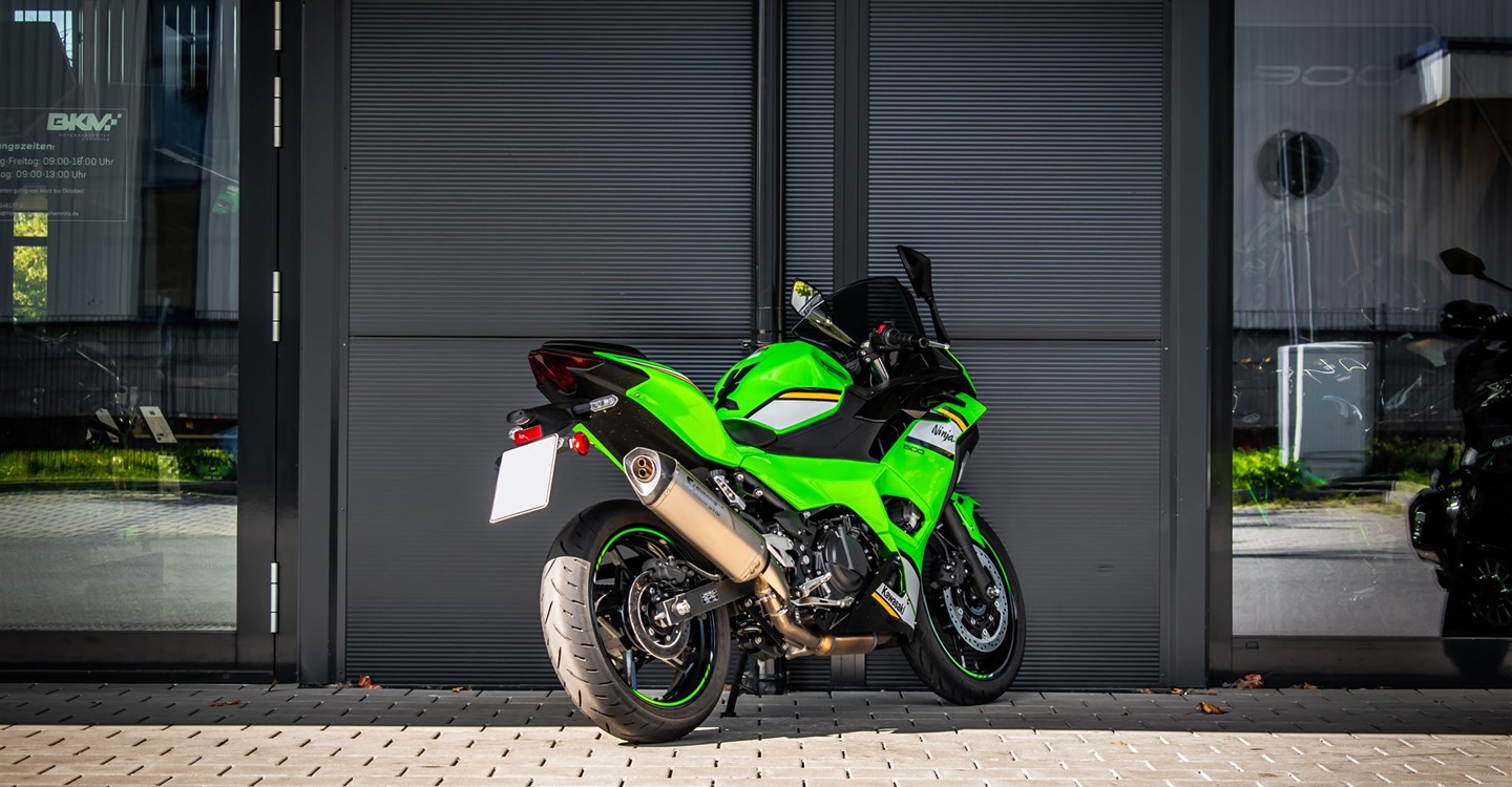 Zum Vergrößern bitte anklicken! Angebot Kawasaki Ninja 500 SE