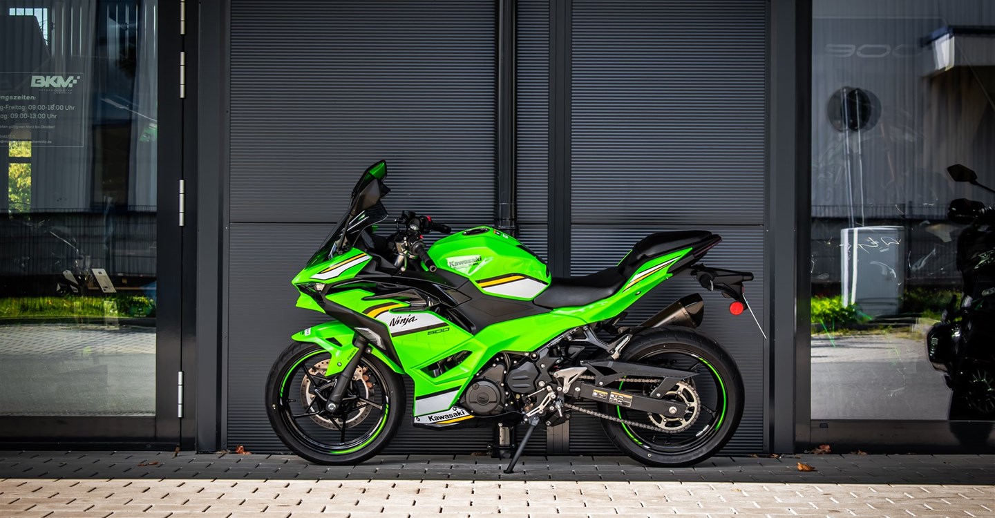 Zum Vergrößern bitte anklicken! Angebot Kawasaki Ninja 500 SE